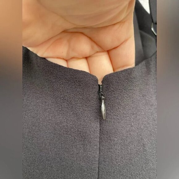 Dress The Population Black Brandy Halter Mermaid Midi Dress XS - Picture 11 of 15